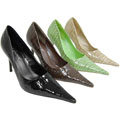 Liliana by Adi Women's Croc Print Stilettos