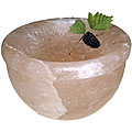 Black Tai Himalayan Salt 6-inch Serving Bowl