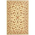 Amazing research on rugs Handmade Persian Handmade Persian Court Wool and Silk Rug (5' x 8')