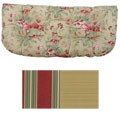 Double U-shaped Outdoor Loveseat Cushion