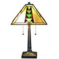 Tiffany-style Mission Table Lamp