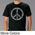 Los Angeles Pop Art Men's 77-language Peace Symbol
