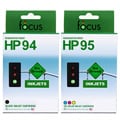 HP 94/ 95 2-pack Combo Ink Cartridge (Remanufactured)