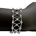 18k White Gold 1 7/8ct TDW Diamond Bracelet (G-H, VS-SI)