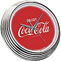 Coke Neon Clock