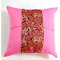 Free handy info on china Pink Decorative Chinese Dragons Pink Cushion Cover