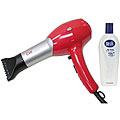 Farouk CHI Turbo 1300-watt Low EMF Hair Dryer and Bioplus Sosilk Drops 12 oz