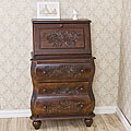 Decorative Carved Study Desk