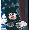 News blog about silver christening presents 2000 Colorized American Silver Eagle Coin