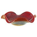 Murano 'Fire Centerpiece' Hand-blown Bowl (Brazil)