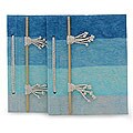 Convenient roadmap of Front desk Top Pair of 'Treasured Words in Sea Blue' Journals (Thailand)