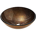 Vigo Atlantis Tempered Glass Vessel Sink