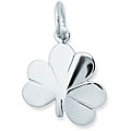 Sterling Silver 3-leaf Clover Charm