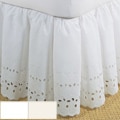 Fresh Ideas Eyelet Lauren Ruffled 14-inch Bedskirt