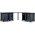 Tribeca Corner Desk with Four Cabinets