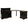 Savanna 3-cabinet Corner Desk with Hutch