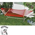 PHAT TOMMY Hand-Woven Wide Hammock- Red
