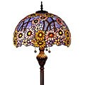 Tiffany-style Celestial Spring Floor Lamp