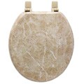 Trimmer Marblized Molded Wooden Toilet Seats