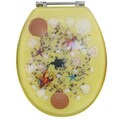 Tropical Polyresin Toilet Seat