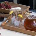 Teak Serving Tray (Set of 3)