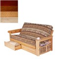 Picasso Full-size Futon Frame with Drawers