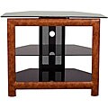 Silver Corner TV Stand