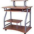Contemporary Walnut Computer Desk