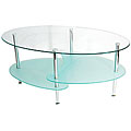 Modern 38-inch Wave Coffee Table