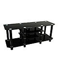 Best materials on Audio Recorder Jukebox Dynasty 60-inch Black Glass TV Stand