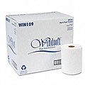 Bleached Non-perforated Roll Towels (Pack of 12)