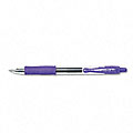 Pilot G2 Purple Gel Ink Roller Ball Pens (Pack of 12)
