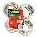 Scotch Premium Mailing and Storage Tape (Pack of 4)