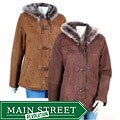 Aston Women's Shearling Toggle Jacket