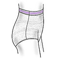 Attends Securely Yours Purpleband Stretch Briefs (Case of 100)