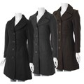 Cavalini by Adi Junior's Button-down Wool Coat
