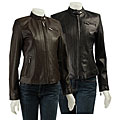Boston Harbour Women's Leather Moto Jacket