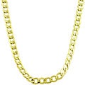 14k Yellow Gold 20-inch Curb Chain (3.5 mm)
