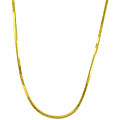 10k Yellow Gold 18-inch Square Snake Chain