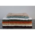 Egyptian Cotton Non-slip Soft Contemporary 30 in. x 50 in. Bath Rug