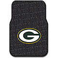 Green Bay Packers 2-piece Front Floor Car Mat Set