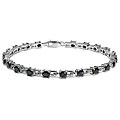 Malaika Sterling Silver Blue Sapphire Bracelet