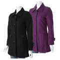 Ci Sono by Adi Junior's Button-front Wool Coat