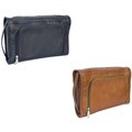 Piel Top Grain Leather Large Half-moon Utility Bag