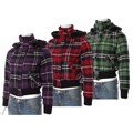 Ci Sono by Adi Juniors Plaid Hooded Jacket