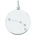 Sterling Silver Aries Charm