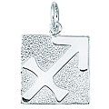 Sterling Silver Sagittarius Charm