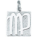 Sterling Silver Virgo Charm