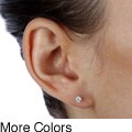 14k Gold 1/3ct TDW Round Diamond Stud Earrings (J-K, I2-I3)