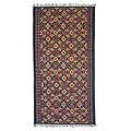 Cotton Tie-dye 'Flowering Grass' Wall Hanging (Indonesia)